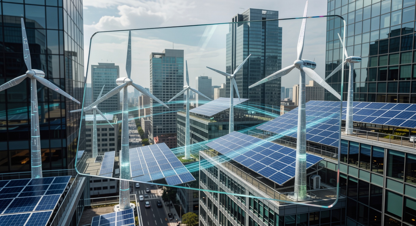 Sustainable Energy Wind Turbines and Solar